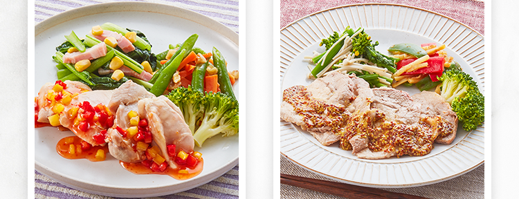 こんなに食べても、糖質量は
コンビニ弁当の1/4以下！！

✔︎ 全メニュー糖質22g以下
✔︎ バラエティ豊かなメニュー
✔︎ 一流シェフ絶賛のおいしさ
✔︎ レンジで温めるだけで食べられる

一般的なお弁当の糖質量
1食 96.5g※

※2021年3月時点でのコンビニエンスストア3社
　5商品（のり弁・幕の内弁当）の平均値をもとに当社算出

28色セットの内容

鶏もも肉と野菜のスイートチリソース
やわらか豚の和風マスタード焼き
ハーブ香る魚介のアクアパッツァ風
照り焼きチキン
とろけるチーズのミートボール
牛もも肉の黒胡椒炒め
海老ときのこのチーズクリーム
ピリッと辛い鳥ごぼうのトマト炒め
白身魚と7種食材の黒酢あんかけ
たっぷり野菜と鮭のショウガ醤油蒸し
鶏ささみの具沢山トマト煮込み
ほくほく豆のポークビーンズ
鶏肉とカボチャの豆乳煮込み


※おにぎり、パンはメニューに含まれません。
※画像は盛り付けた際のイメージです。